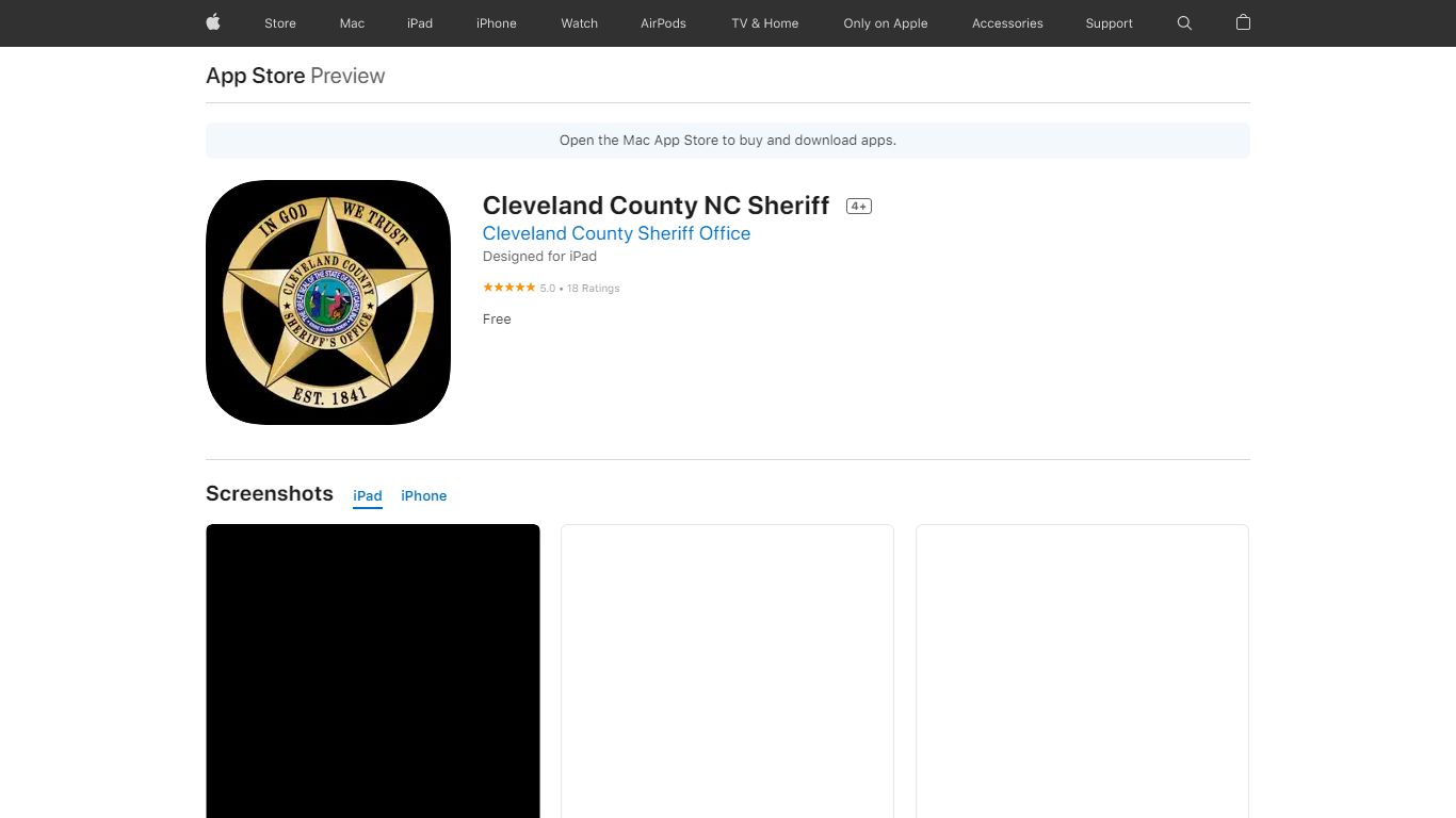 Cleveland County NC Sheriff 4+ - App Store